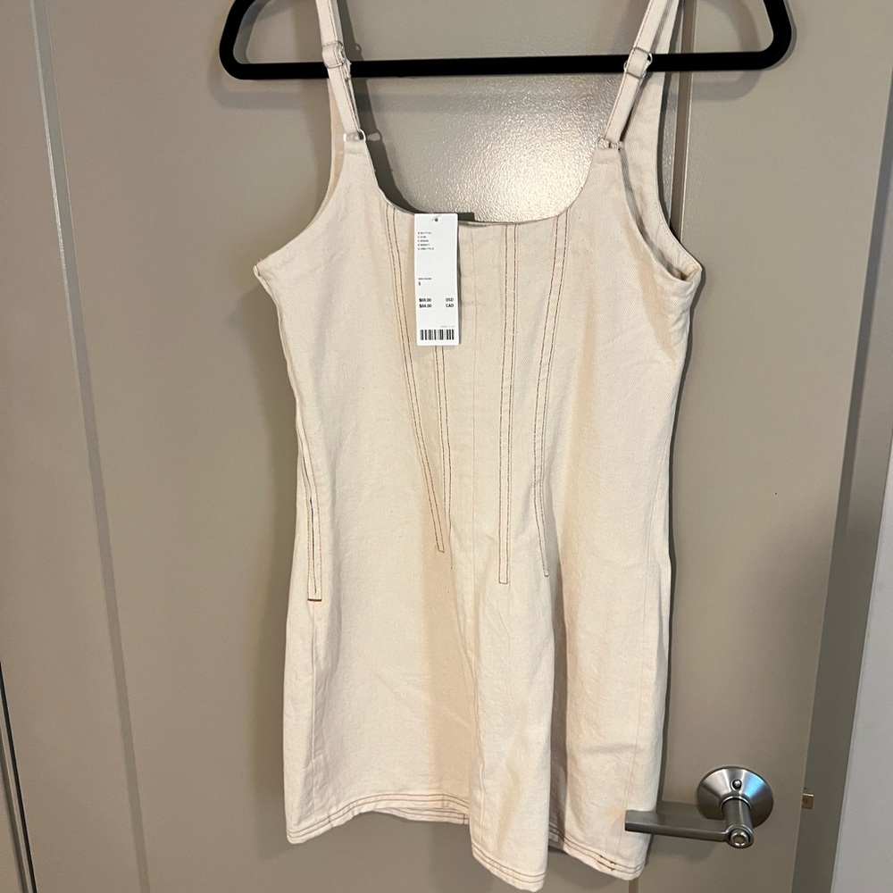 Urban cream dress